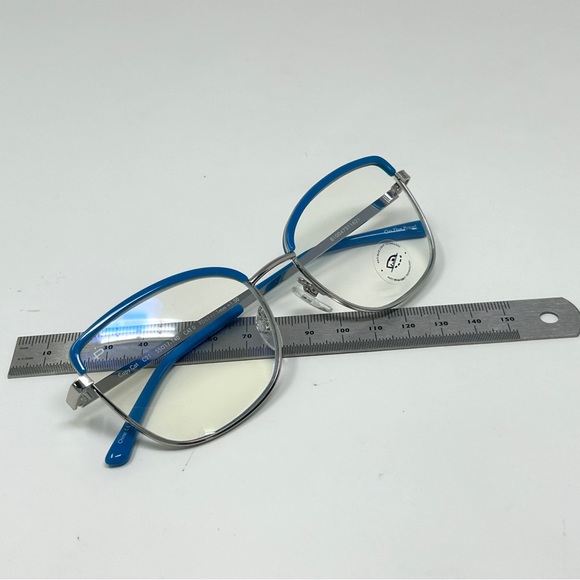 Prive Revaux Blue silver Copy Cat Readers +1.50 reading glasses blue light cat - Picture 10 of 13